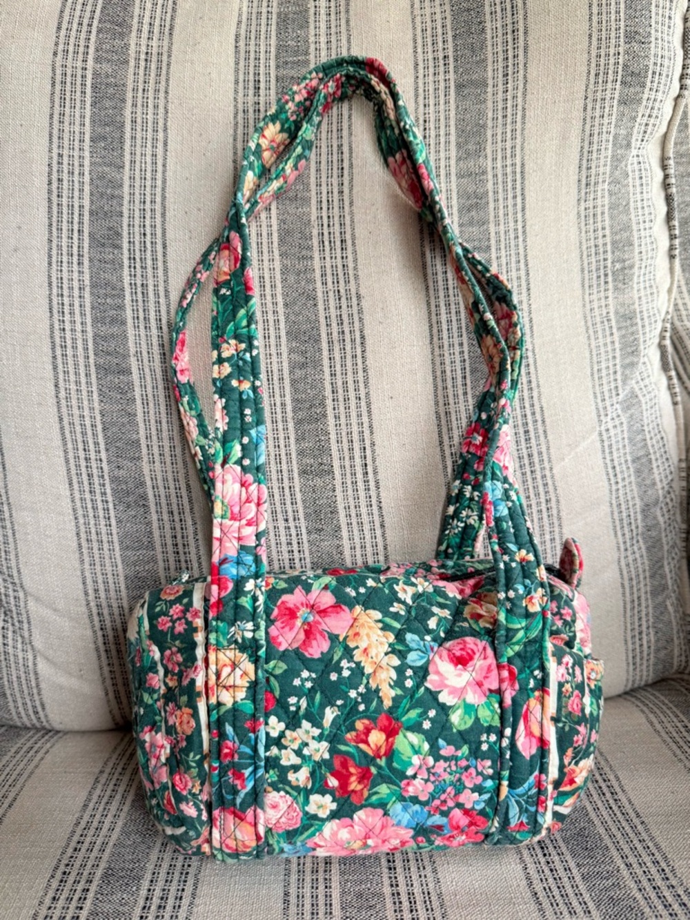 1993 VINTAGE Vera Bradley “Springtime” Mini Duffle Shoulder Bag/Handbag RARE